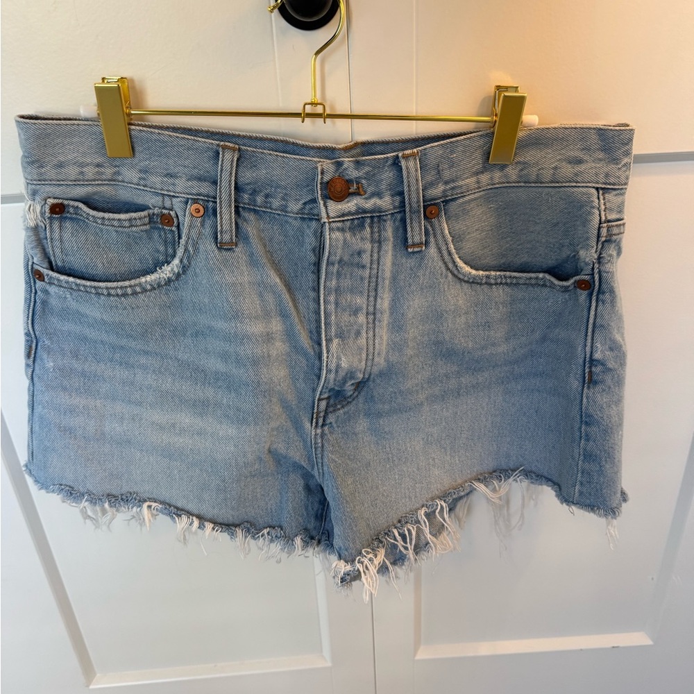 Madewell Relaxed Fit Denim Shorts- Size 28